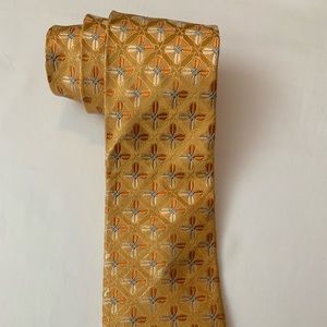 Ike Behar woven silk tie